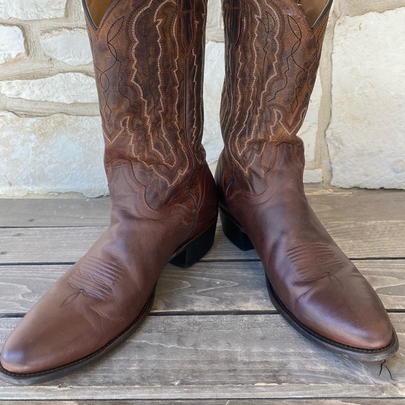 J.B. Dillion Men’s Cowboy Boots size 10D - Picture 1 of 10